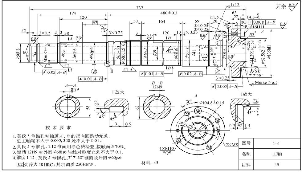 我想看典型零件的机械加工工艺实力分析